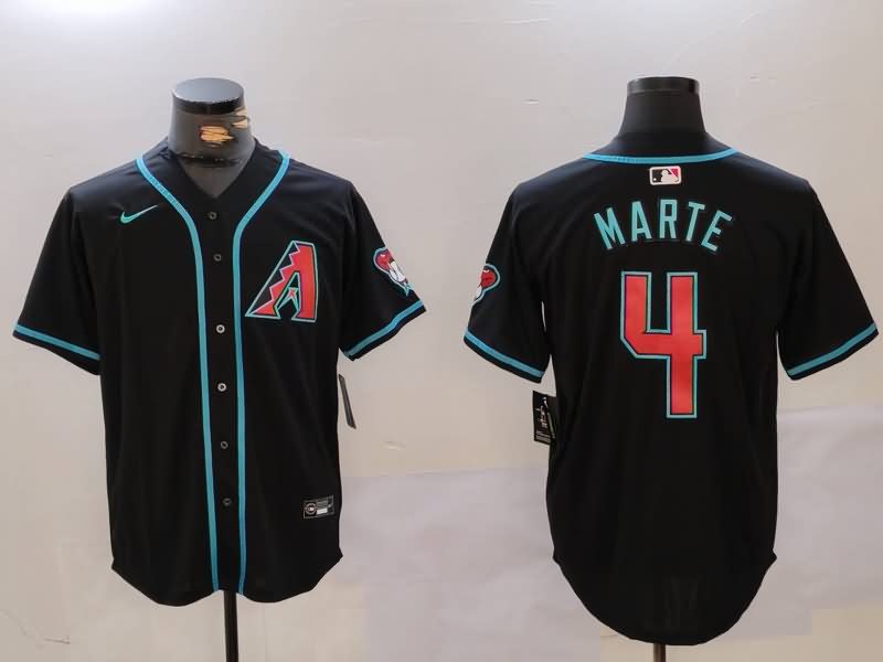 Arizona Diamondbacks Black MLB Jersey 03