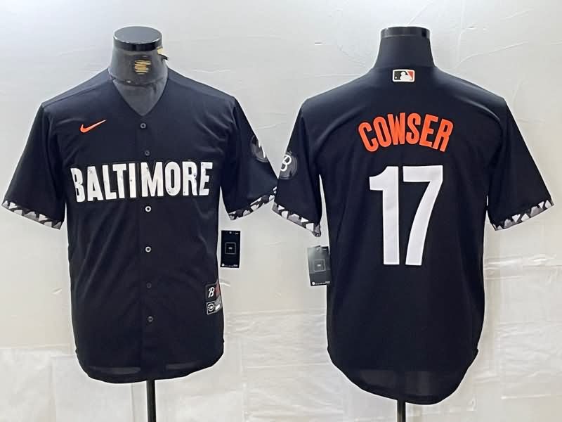 Baltimore Orioles Black MLB Jersey 02