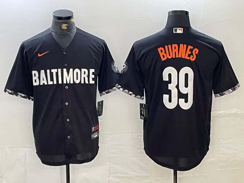 Baltimore Orioles Black MLB Jersey 02