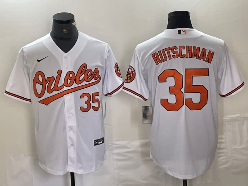 Baltimore Orioles White MLB Jersey