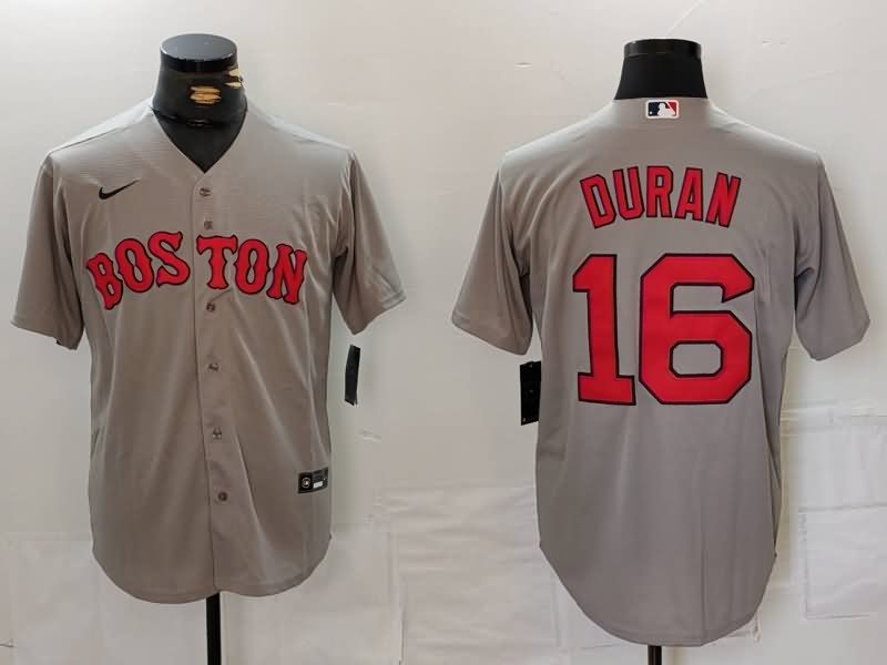 Boston Red Sox Grey MLB Jersey