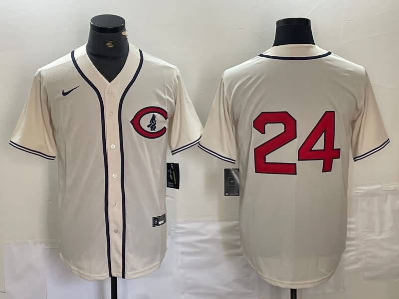 Chicago Cubs Cream Retro MLB Jersey