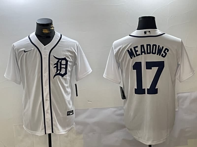 Detroit Tigers White MLB Jersey