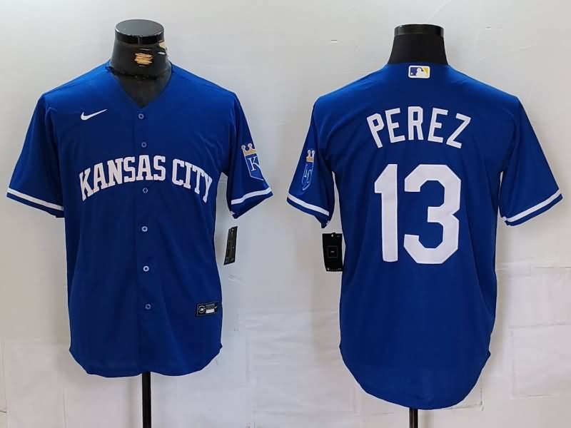 Kansas City Royals Blue MLB Jersey