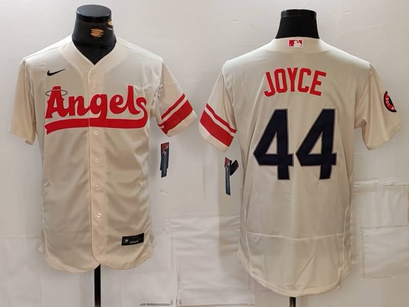 Los Angeles Angels Cream Elite MLB Jersey