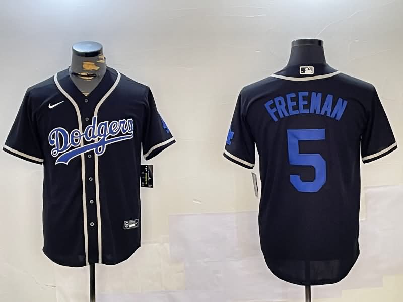 Los Angeles Dodgers Black MLB Jersey 10