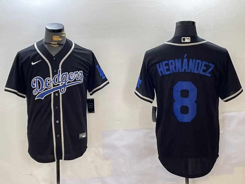 Los Angeles Dodgers Black MLB Jersey 10