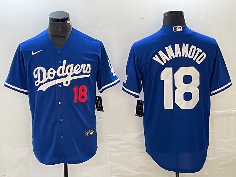 Los Angeles Dodgers Blue MLB Jersey 02