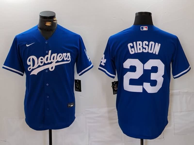 Los Angeles Dodgers Blue MLB Jersey 02