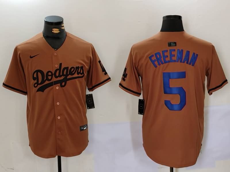 Los Angeles Dodgers Brown MLB Jersey