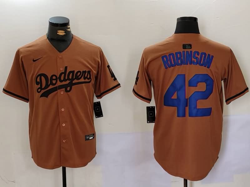 Los Angeles Dodgers Brown MLB Jersey