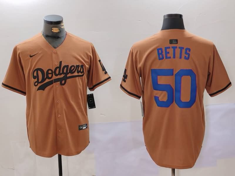 Los Angeles Dodgers Brown MLB Jersey