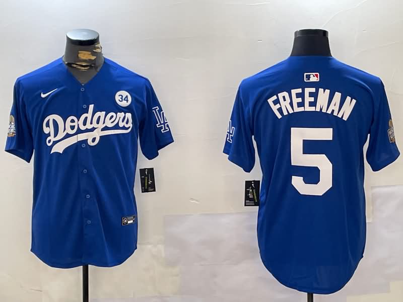 Los Angeles Dodgers Blue Fashion MLB Jersey