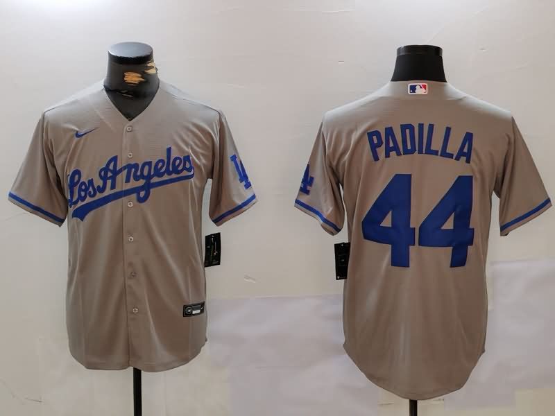 Los Angeles Dodgers Grey MLB Jersey