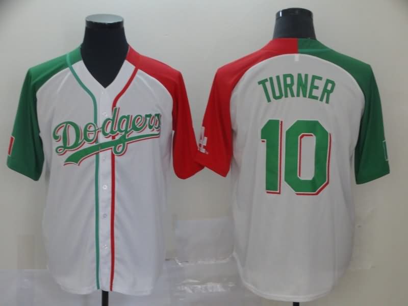 Los Angeles Dodgers White Mexican Heritage Culture Night MLB Jersey