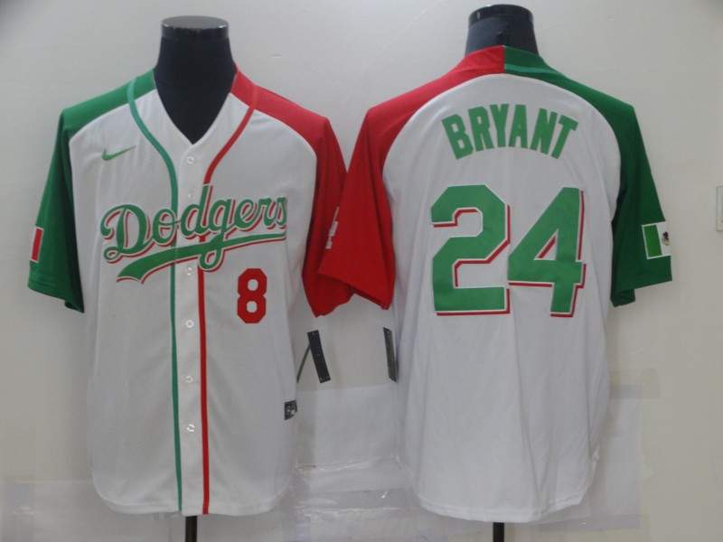 Los Angeles Dodgers White Mexican Heritage Culture Night MLB Jersey