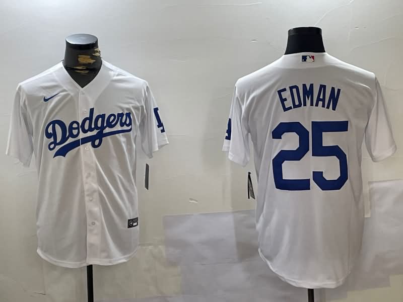 Los Angeles Dodgers White MLB Jersey