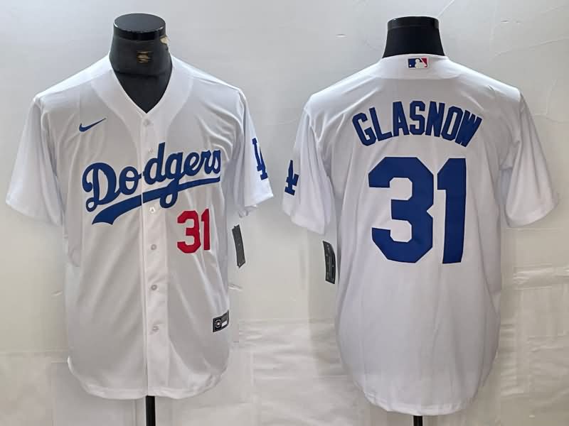 Los Angeles Dodgers White MLB Jersey