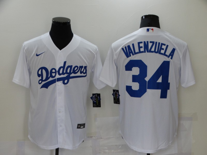 Los Angeles Dodgers White MLB Jersey