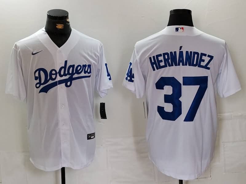 Los Angeles Dodgers White MLB Jersey