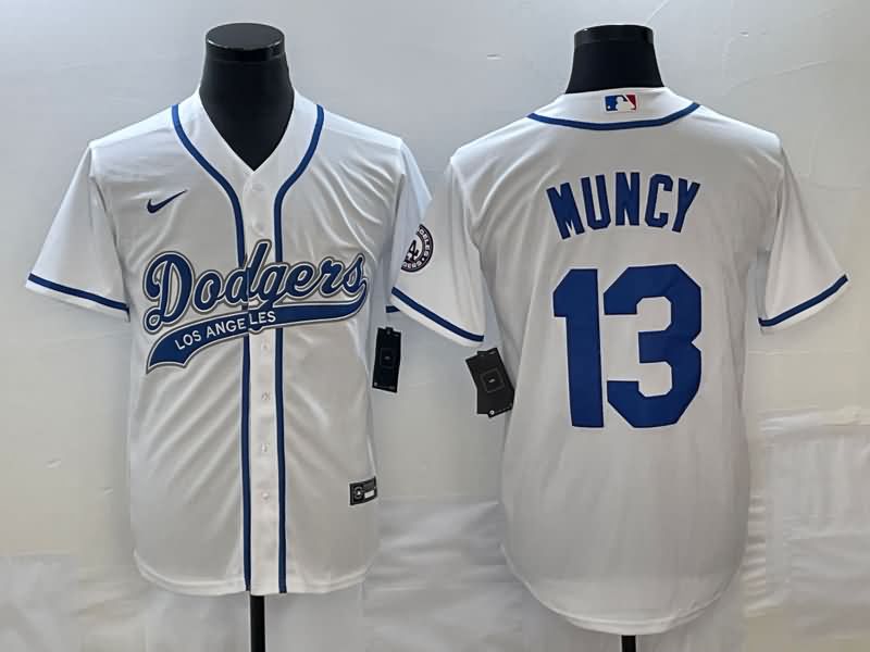 Los Angeles Dodgers White MLB Jersey 05