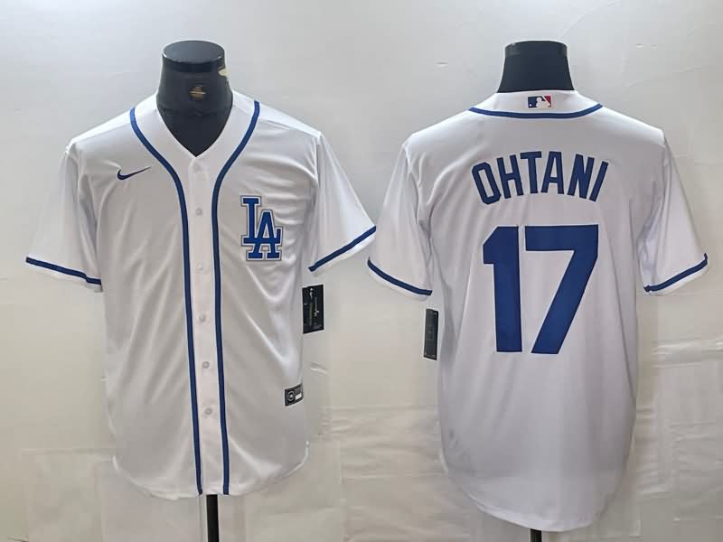 Los Angeles Dodgers White MLB Jersey 07