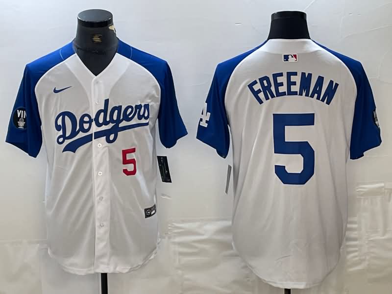 Los Angeles Dodgers White MLB Jersey 08