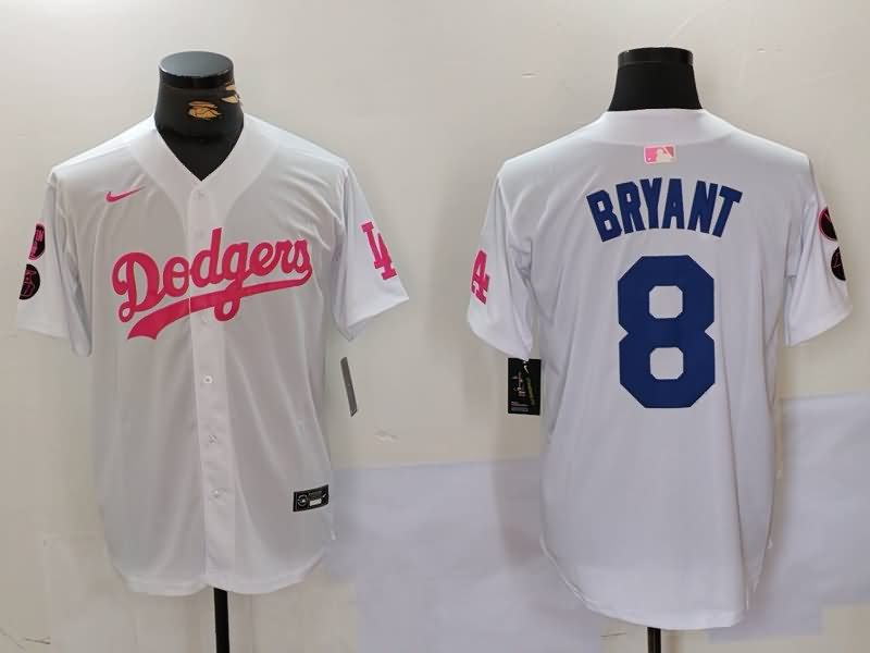 Los Angeles Dodgers White MLB Jersey 09