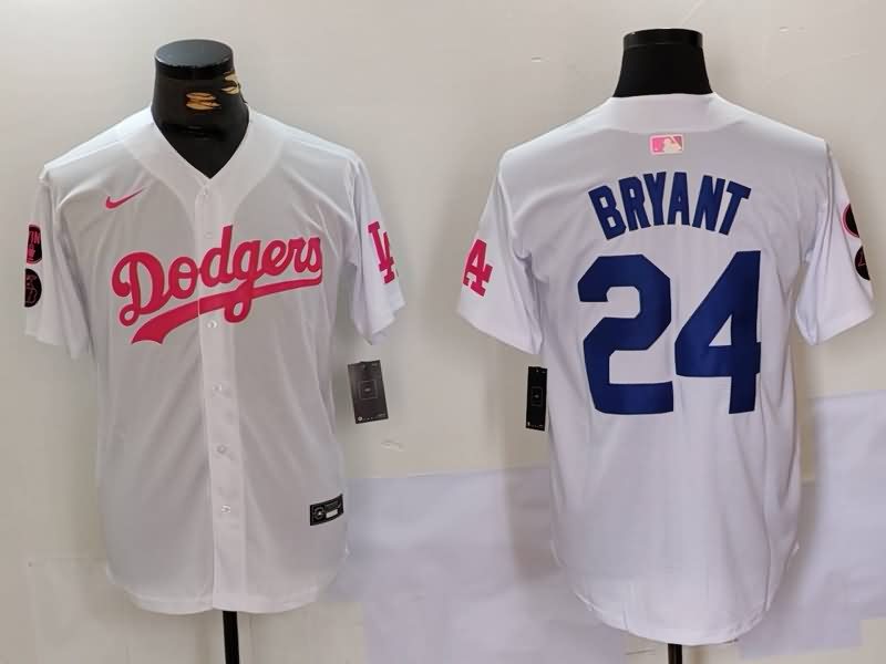 Los Angeles Dodgers White MLB Jersey 09