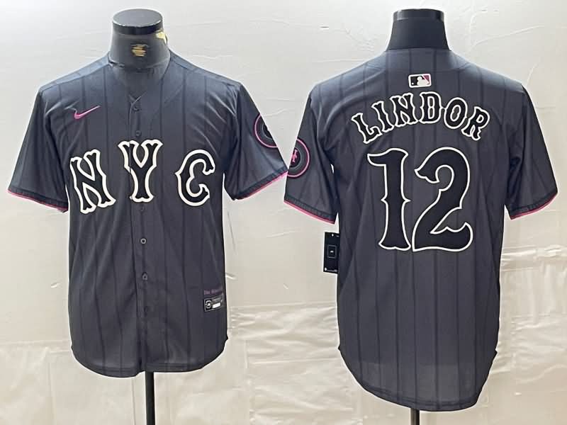 New York Mets Black MLB Jersey 02