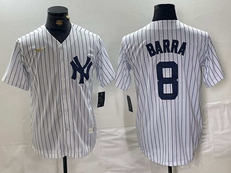 New York Yankees White Cooperstown Collection MLB Jersey