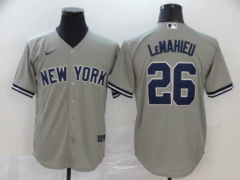 New York Yankees Grey MLB Jersey