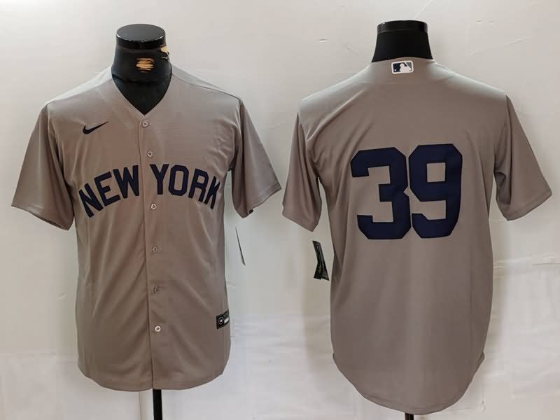 New York Yankees Grey MLB Jersey 02