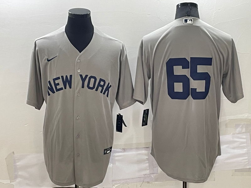 New York Yankees Grey MLB Jersey 02