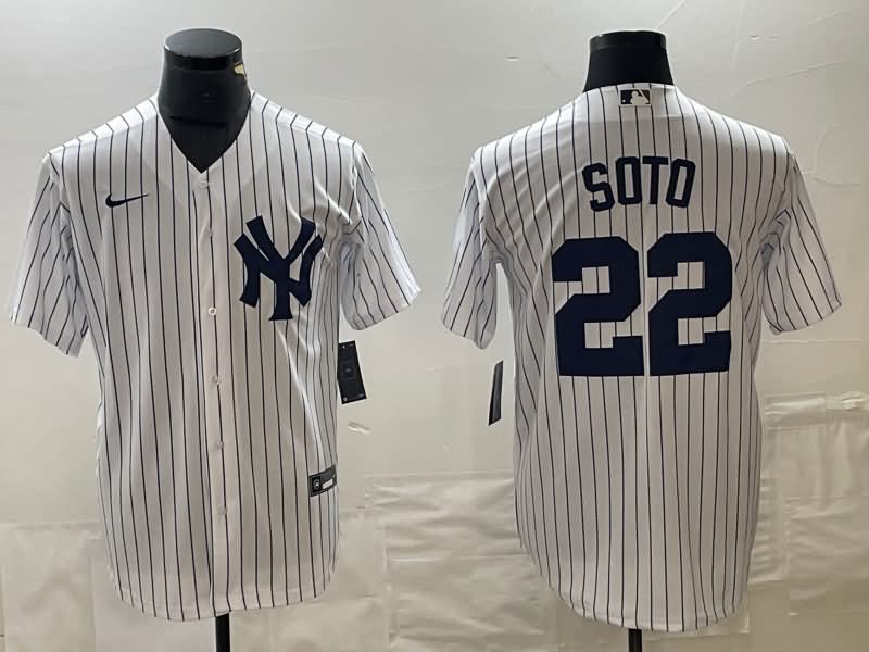 New York Yankees White MLB Jersey