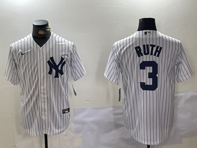 New York Yankees White MLB Jersey