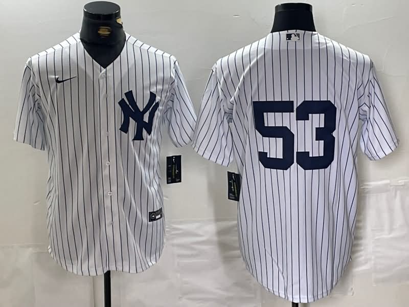 New York Yankees White MLB Jersey