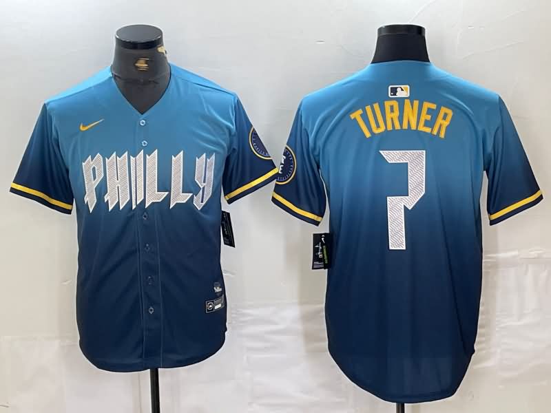 Philadelphia Phillies Blue MLB Jersey