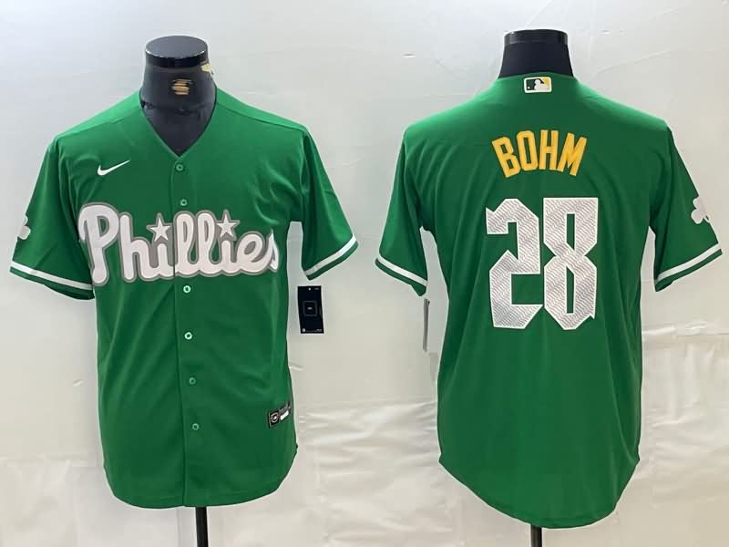 Philadelphia Phillies Green MLB Jersey