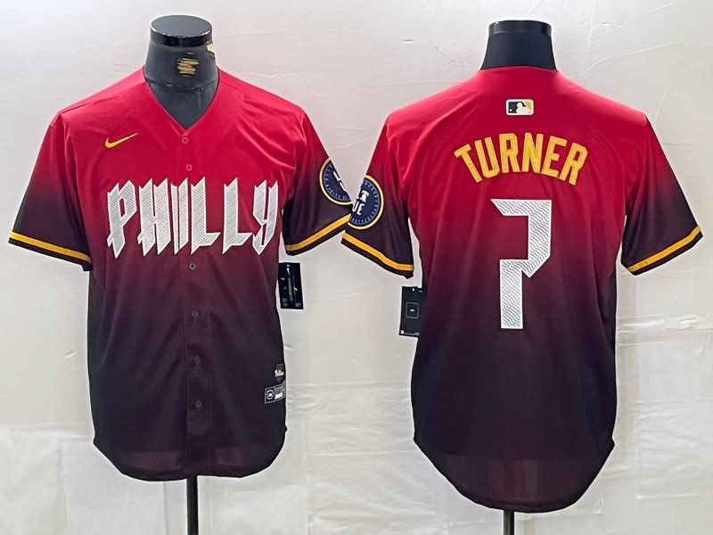 Philadelphia Phillies Red MLB Jersey 04