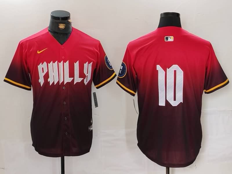 Philadelphia Phillies Red MLB Jersey 04