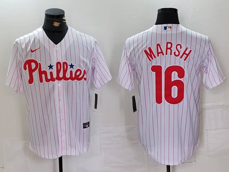 Philadelphia Phillies White MLB Jersey