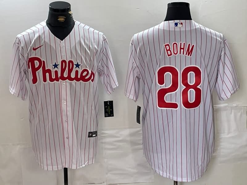 Philadelphia Phillies White MLB Jersey