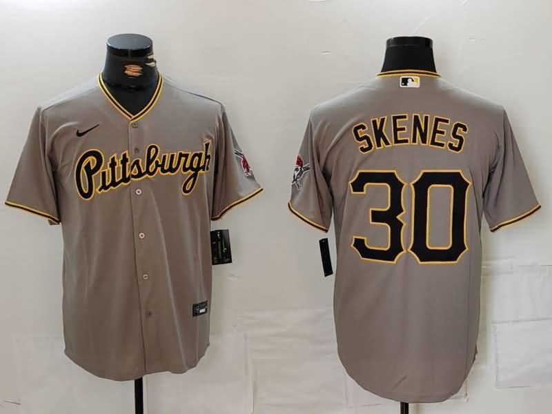 Pittsburgh Pirates Grey MLB Jersey