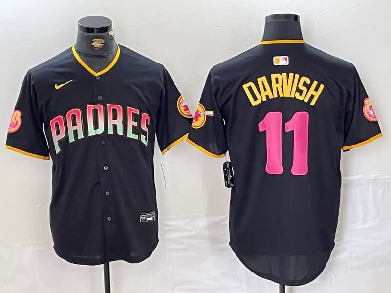 San Diego Padres Black MLB Jersey 06