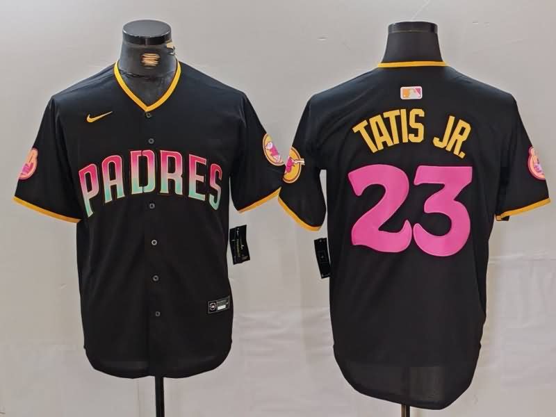 San Diego Padres Black MLB Jersey 06