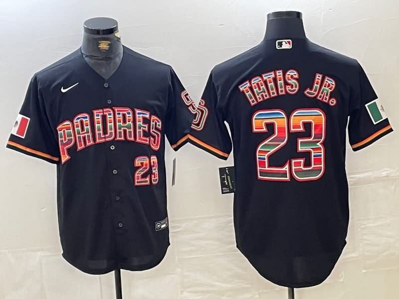 San Diego Padres Black Fashion MLB Jersey