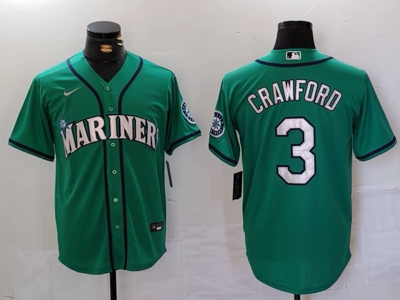 Seattle Mariners Green MLB Jersey