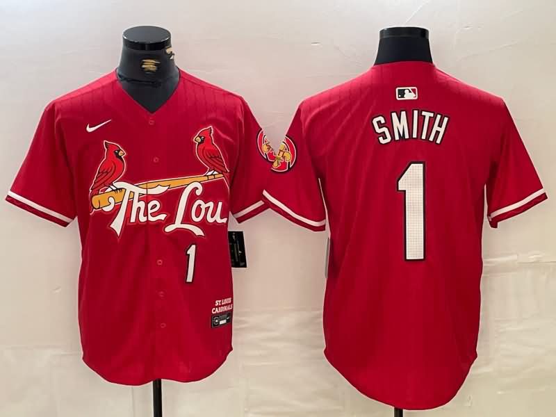 St. Louis Cardinals Red MLB Jersey 02