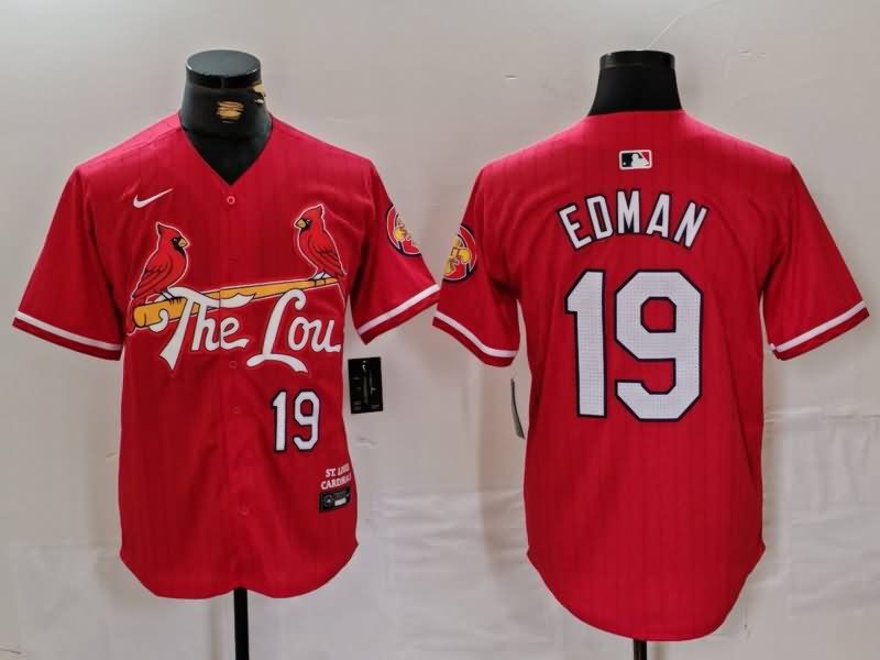 St. Louis Cardinals Red MLB Jersey 02